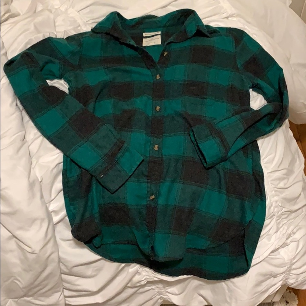 Green and Gray Flannel
